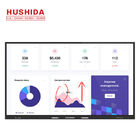 No Folded 65" Led Touch Screen Monitor Interactive Board 4K For School / Office